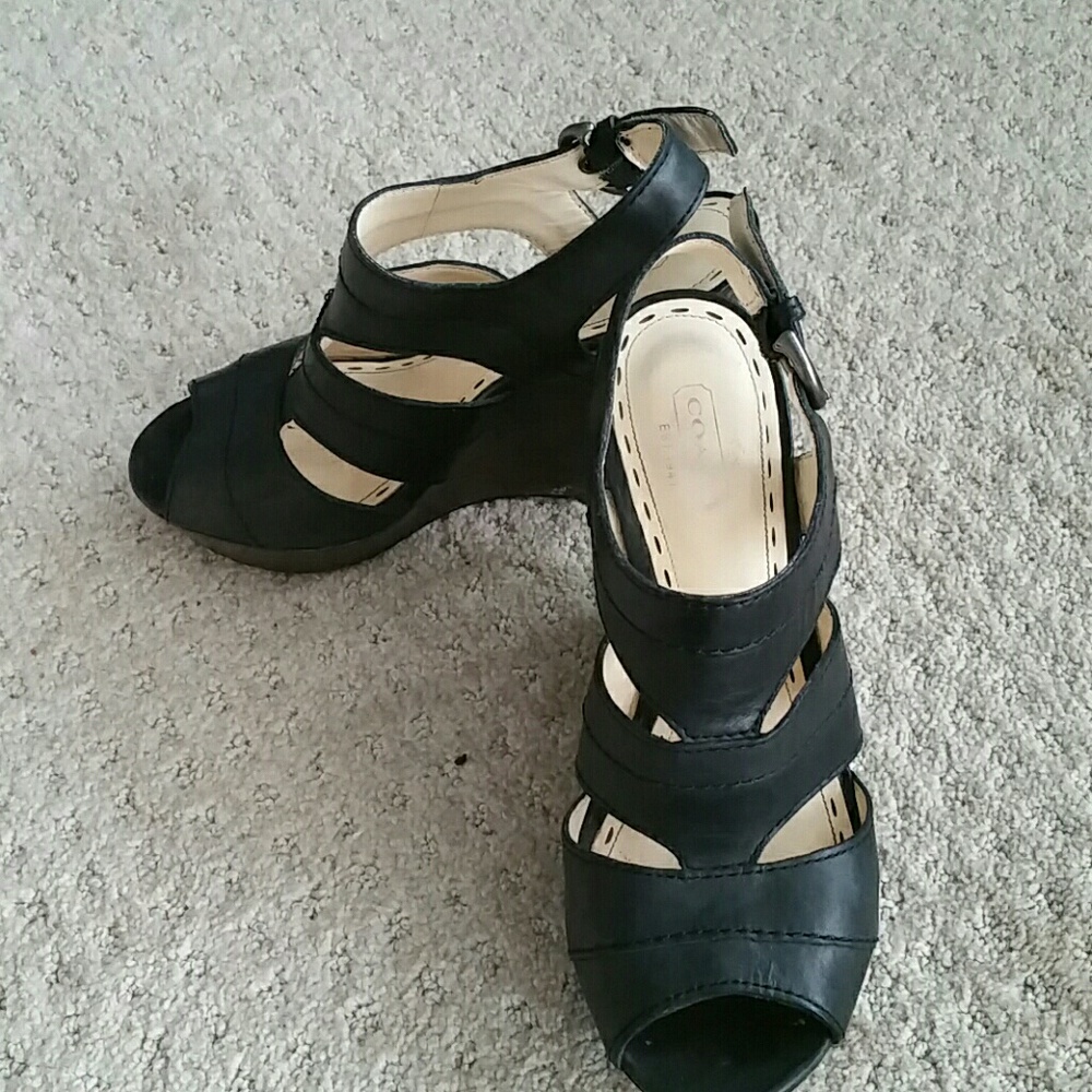Coach wedges